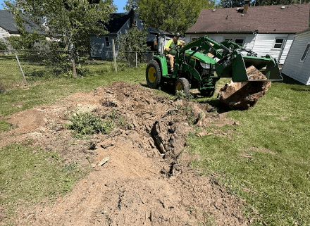 Land clearing services for residential and agricultural property